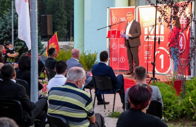 Brajović u Gusinju: Sjever zna da ga nikad nećemo zaboraviti