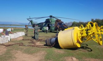 MUP obnovio granične oznake na Skadarskom jezeru