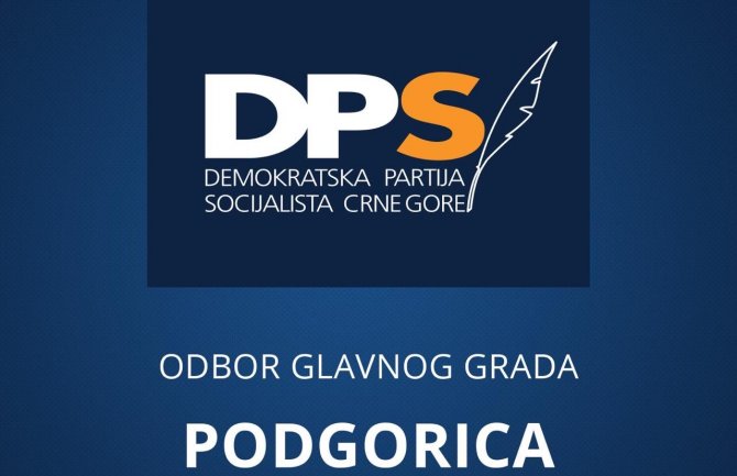 DPS Podgorica: Neistiniti navodi Demokrata