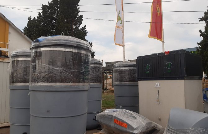Veći dio Podgorice dobio nove kontejnere za razvrstavanje otpada