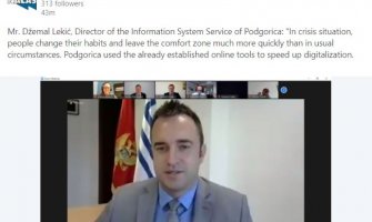 Digitalizacija Glavnog grada predstavljena kao dobra praksa u borbi protiv koronavirusa