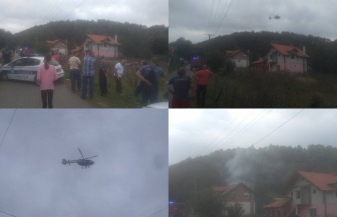 Srušio se vojni avion kod Malog Zvornika u Srbiji (FOTO/VIDEO) 