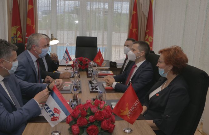 Bečić sa delegacijom Partije demokratskog procesa iz BIH: Da ponovo imamo pomiren Balkan