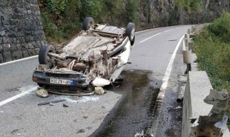 Mojkovčanin povrijeđen u saobraćajnoj nesreći na magistralnom putu Kolašin – Podgorica