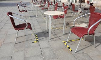 Izmijenjena naredba o dozvoljenom broju osoba za stolom u ugostiteljskim objektima