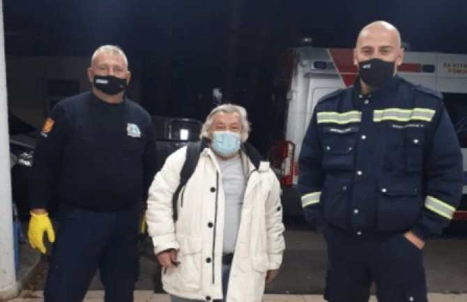 Na nepristupačnom terenu pronađen turski državljanin u reonu sela Poblaće