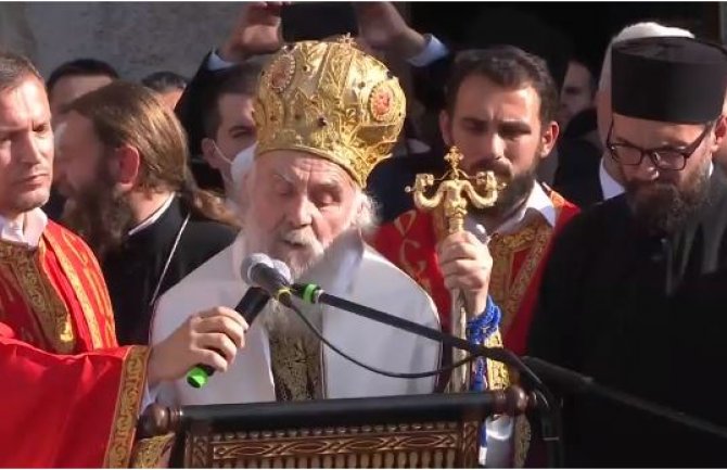 Irinej: Amfilofijevo ime biće upisano zlatnim slovima u srpskoj istoriji