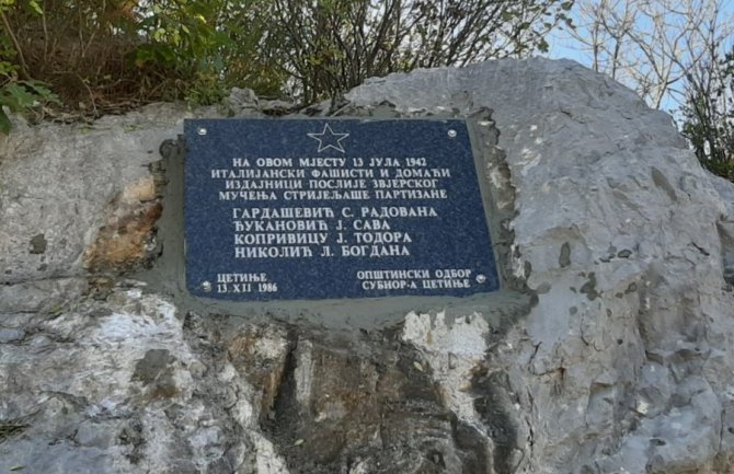Obnovili polomljenu spomen-ploču strijeljanim partizanima