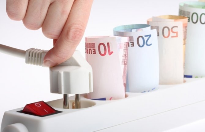 Prosječan novembarski račun za struju 31,43 eura