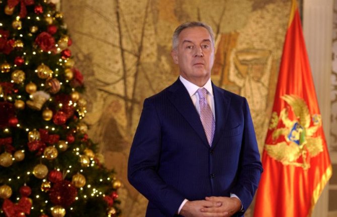 Đukanović: U 2021. politički život treba da bude obilježen poštovanjem i unapređenjem demokratskih standarda