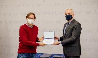 Priznanje profesoru Željku Jaćimoviću: Naučni radovi, patenti i projekti podižu međunarodnu prepoznatljivost UCG-a