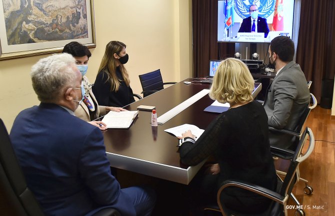 Krivokapić: Moramo sarađivati kao porodica da bismo obezbijedili hitnu, pravičnu i jednaku raspodjelu vakcina