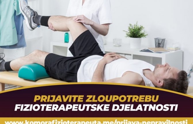 Neregistrovani fizioterapeuti naplaćuju usluge i rizikuju zdravlje građana, zabraniti im rad