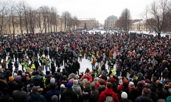 Rusija: Protesti podrške Navaljnom širom zemlje, više od 1.000 uhapšenih 