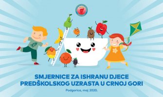 Smjernice za ishranu djece predškolskog uzrasta u Crnoj Gori