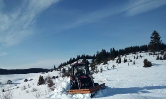 Bjelopoljsko selo mjesec dana okovano snijegom; Vojinović: Djeca sada mogu u školu