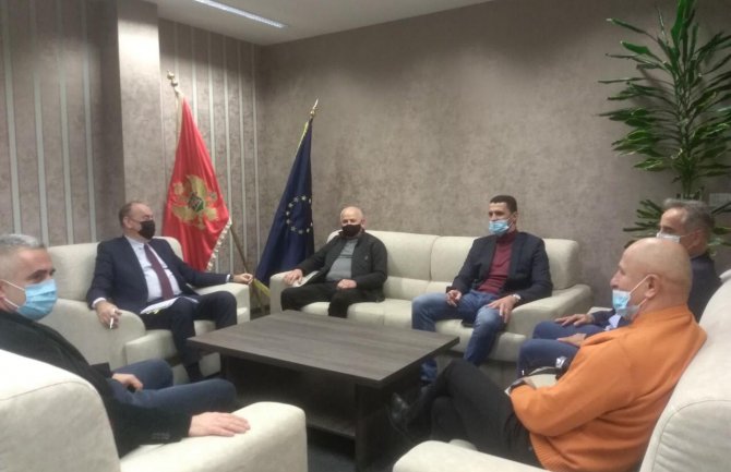 Lalošević ugostio rukovodstvo pet sportskih nacionalnih saveza Crne Gore
