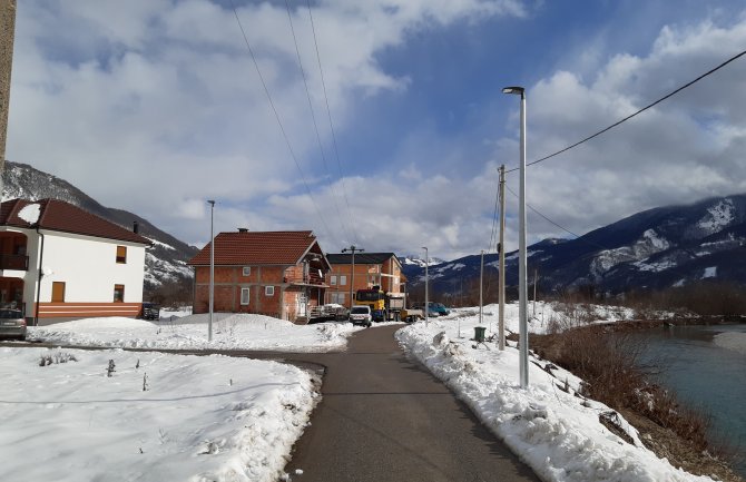 Bezbjedniji život uz novu rasvjetu u Gusinju zahvaljujući podršci Norveške