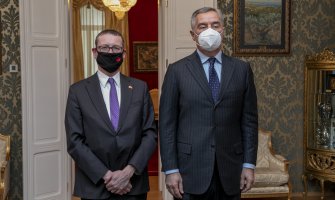 Đukanović primio akreditive ambasadora Kanade, Kolumbije i Francuske