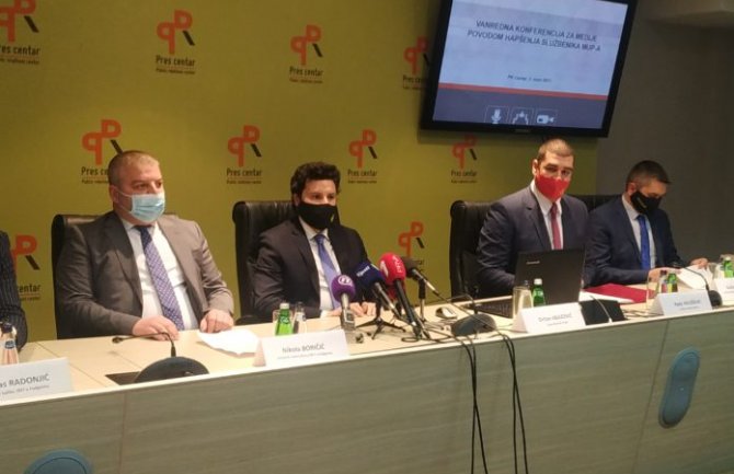 Krivične prijave temelje se na dokazima i mjerama tajnog nadzora