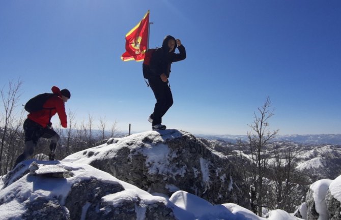 LP Nikšić: Crnogorska zastava ponovo se vijori sa vrha Budoša