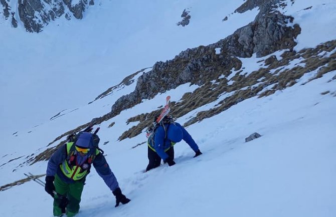 Skijaš evakuisan sa Durmitora