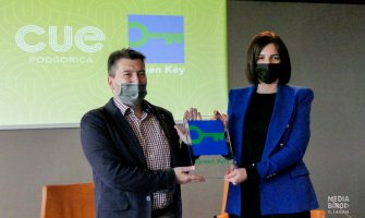 CUE Podgorica nagrađen Zelenim ključem