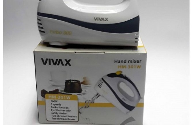 Ako ste kupili ovaj mikser, prestanite sa njegovom upotrebom i vratite ga trgovcu