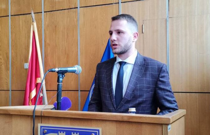 Nemanja Vuković novi predsjednik SO Nikšić