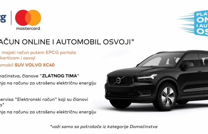 Ko plati račun online može da osvoji automobil