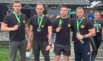  Nagrada za Veličkovića, Šćekića, Kljajića i Nikolića iz Protivterorističke jedinice na takmičenju „Tribalion“ u Srbiji