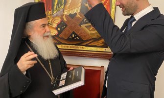 Spajić: Primio sam blagoslov patrijarha Teofila III za Crnu Goru i njen narod