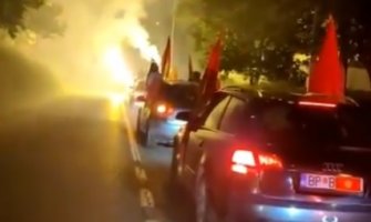 Auto-kolona u Bijelom Polju povodom Dana nezavisnosti(VIDEO)