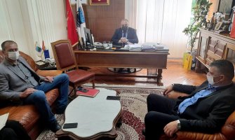 Predsjednik Opštine Berane sa načelnikom CB: Bezbjednost građana prioritet