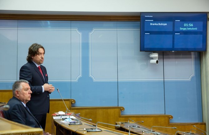 Sekulović: Planiramo da uvedemo poligrafsko testiranje kao obavezu za one službenike koji se bave borbom protiv organizovanog kriminala i korupcije