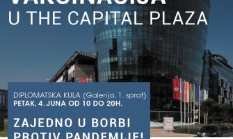 Ponavlja se vakcinacija u Diplomatskoj kuli The Capital Plaza, 4.juna