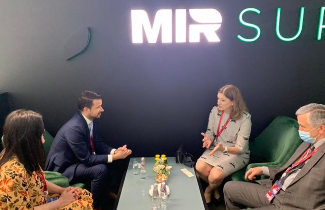 Milatović: Nastavljaju se napori uspostavljanja direktnih linija sa Rusijom