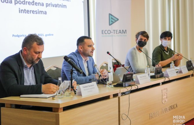 U Podgorici održan okrugli sto „Male hidroelektrane: priroda podređena privatnim interesima“