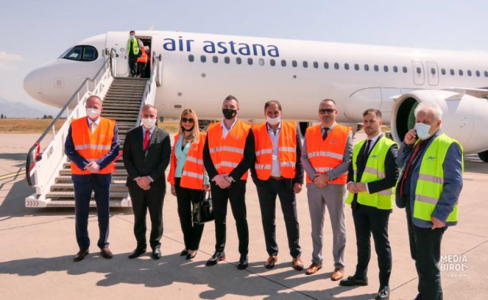 DolazakkazahstanskogavionauPodgoricu13