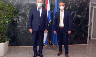 Brđanin sa hrvatskim kolegom dogovorio dalje jačanje operativne saradnje policija