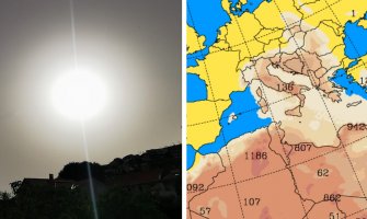 Nebo iznad Hrvatske nije plavo, evo šta kažu meteorolozi