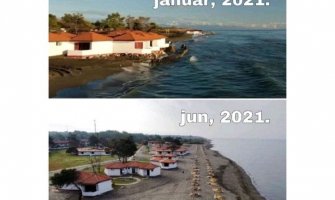 Plaža na Adi Bojani spremna za turiste, potrošeno oko 80.000 eura