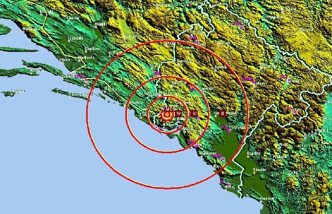 Zemljotres kod Herceg Novog 