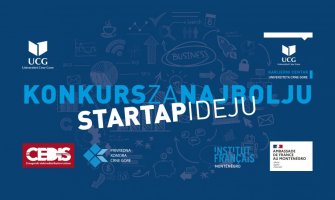 Nagradni konkurs za najbolju startap ideju studenata Univerziteta Crne Gore