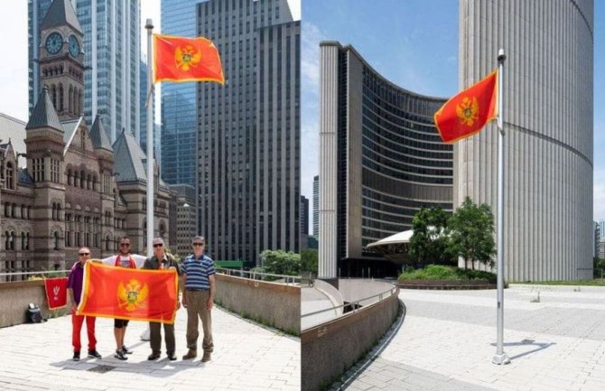 Dan državnosti proslavljen i u Torontu: Zastava ispred Skupštine grada