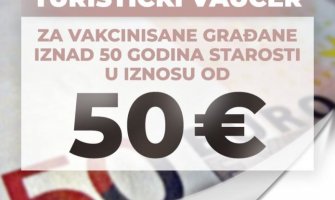 Građanima starijim od 50 godina turistički vaučeri u iznosu od 50 eura