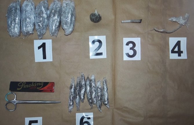 Uhapšen Budvanin, pronađena marihuana 