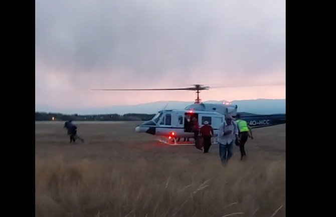 Pet osoba spašeno na Njegošu, jedan povrijeđen(VIDEO)
