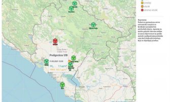 I građanima Podgorice ugroženo zdravlje 