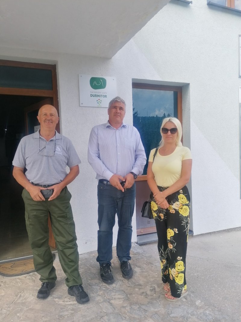 DirektoricaJPNPCGJelenaKljajevicuradnojposjetiNPDurmitor